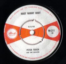 PETER TOSH & THE WAILERS 45 HOOT NANNY HOOT BOB MARLEY